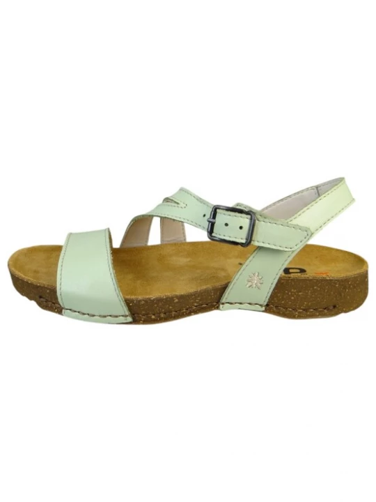 Foto van product ART Sandalen met riem groen *Art