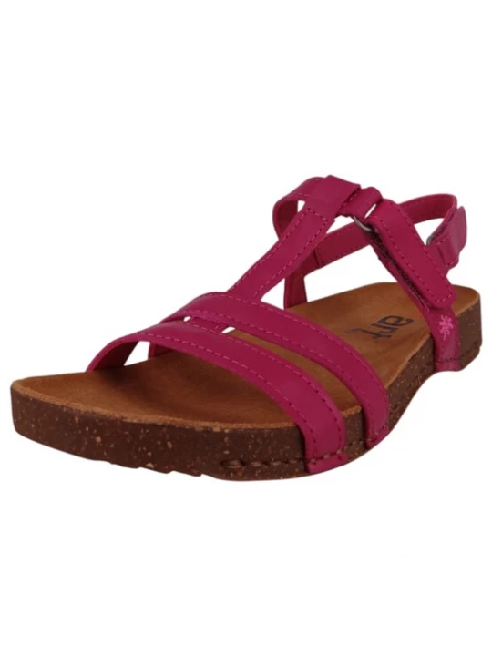 Foto van product ART Sandalen met riem 'I Breathe' bessen *Art