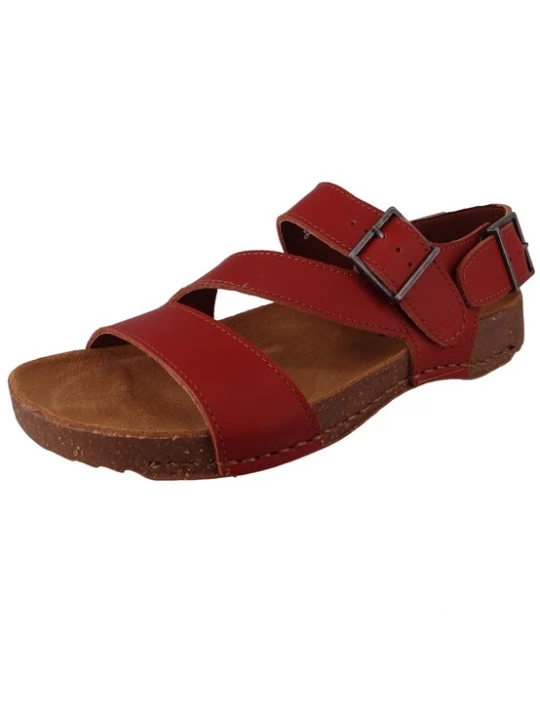 Foto van product ART Sandalen met riem rood *Art