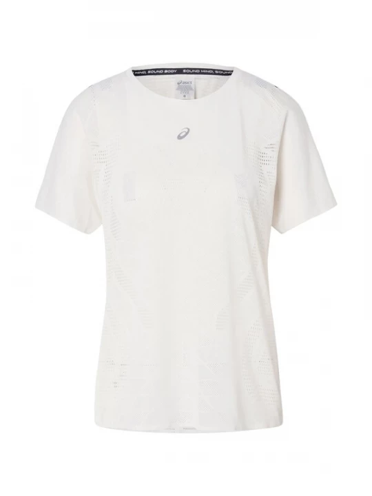 Foto van product ASICS Functioneel shirt 'METARUN' zwart / parelwit
