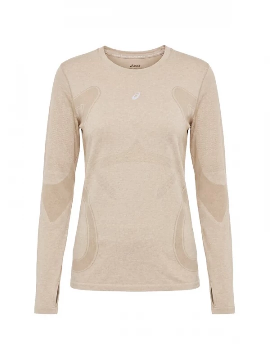 Foto van product ASICS Functioneel shirt 'ROAD' camel / beige gemêleerd
