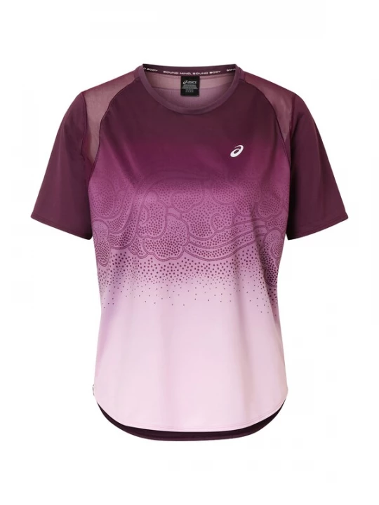 Foto van product ASICS Functioneel shirt 'ROAD FADE' cyclaam / rosa