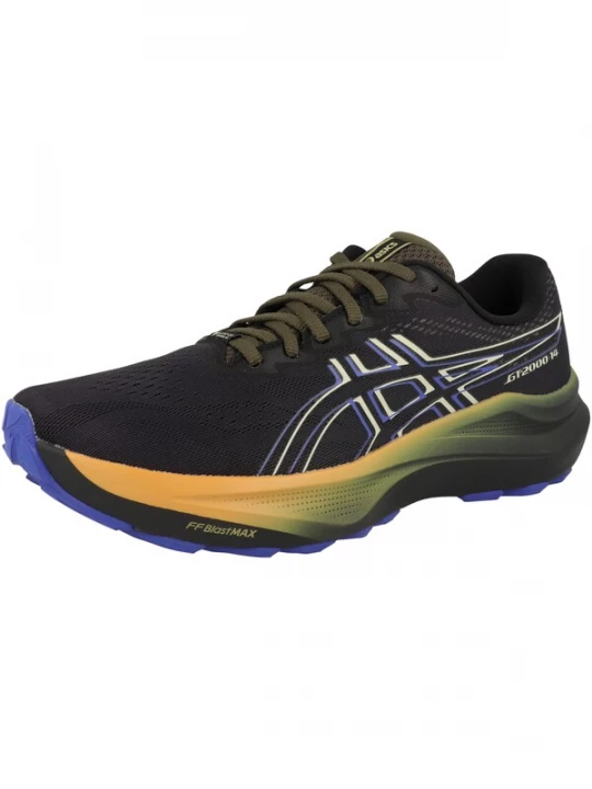 Foto van product ASICS Loopschoen 'GT-2000 14' royal blue / koningsblauw / kaki / oranje / zwart