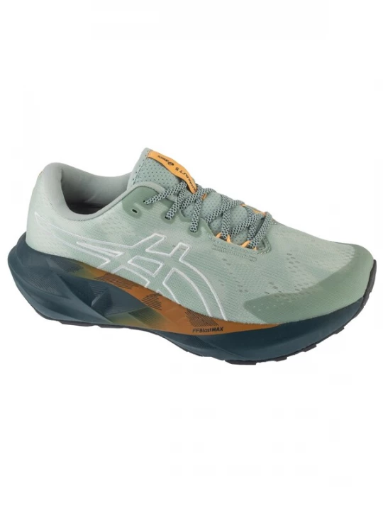 Foto van product ASICS Loopschoen 'Novablast 5 TR' spar / lichtgroen