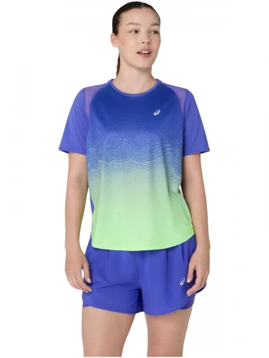 Foto van product ASICS Shirt 'ASICS Road Fade SS' blauw