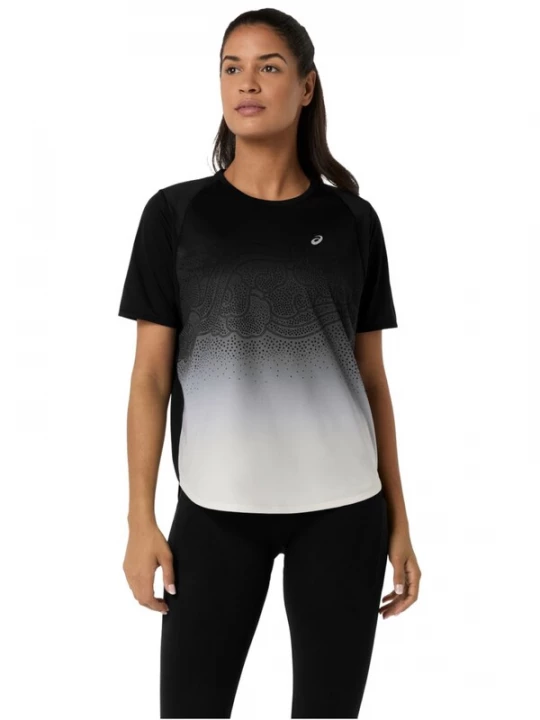 Foto van product ASICS Shirt 'ASICS Road Fade SS' zwart