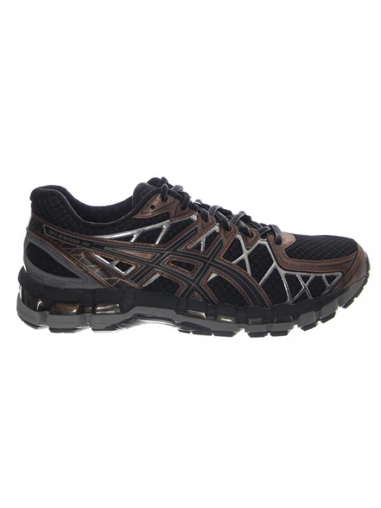 Foto van product ASICS Sportieve veterschoen 'Gel-Kayano 20 Black / Reddish Brown - Men's Black Shoes' zwart
