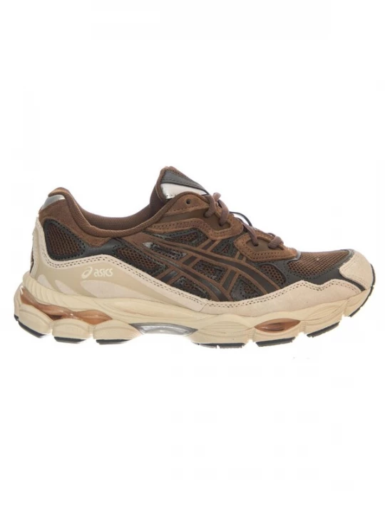 Foto van product ASICS Sportieve veterschoen 'Gel-NYC Brown Storm / Black Coffee' bruin