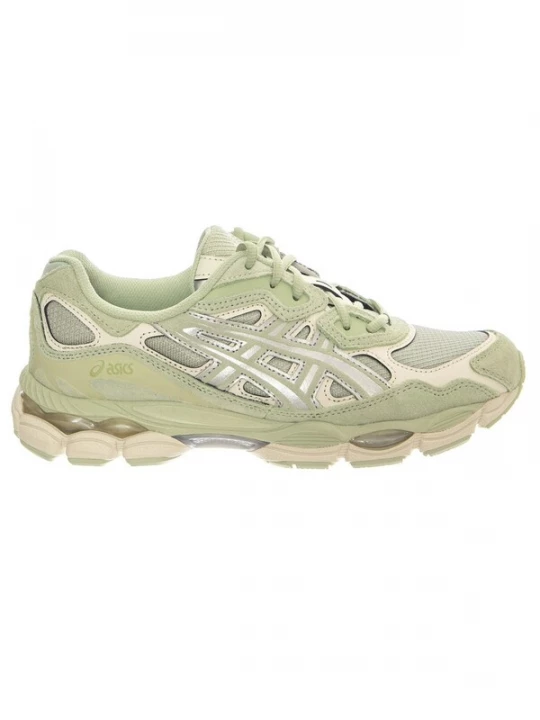 Foto van product ASICS Sportieve veterschoen 'GEL-NYC Sage Frost / Pure Silver' groen