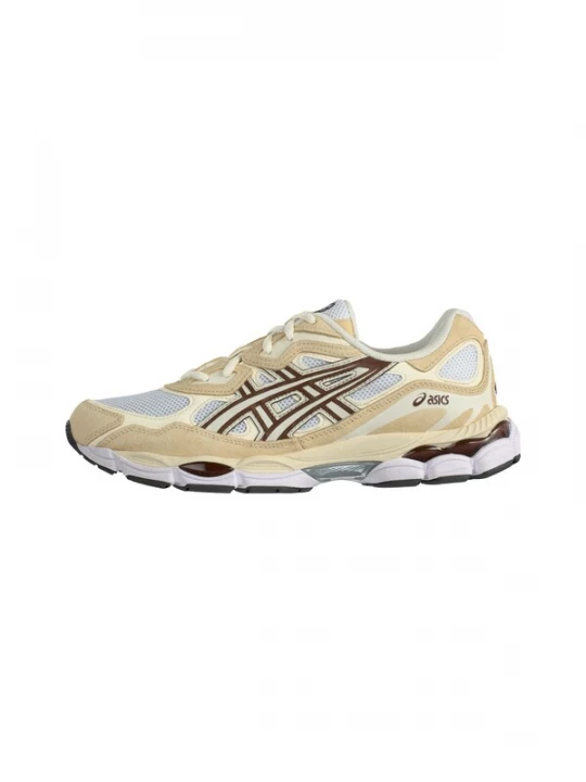 Foto van product ASICS SportStyle Sneakers laag 'GEL-NYC' honing / lichtgeel / zwart / offwhite