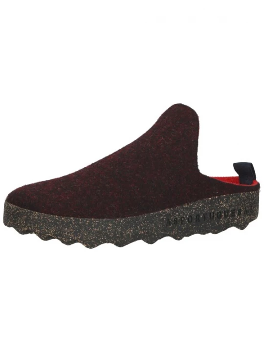 Foto van product Asportuguesas Huisschoenen rood gemêleerd