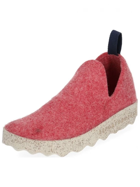 Foto van product Asportuguesas Huisschoenen rood / rood gemêleerd