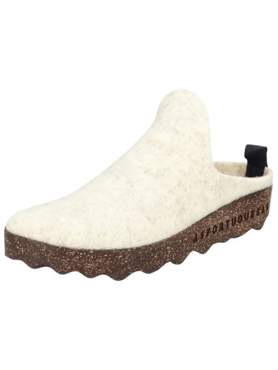Foto van product Asportuguesas Huisschoenen wit gemêleerd