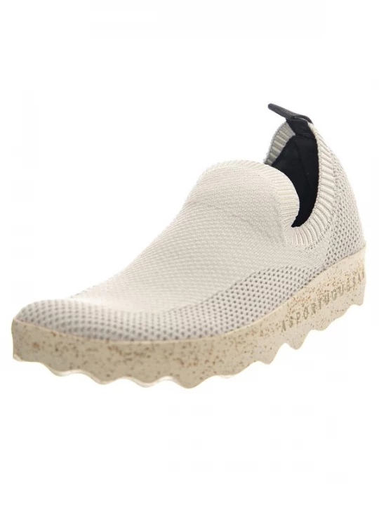 Foto van product Asportuguesas Sportieve veterschoen 'Clip Elasticated Trainers Off White' wit