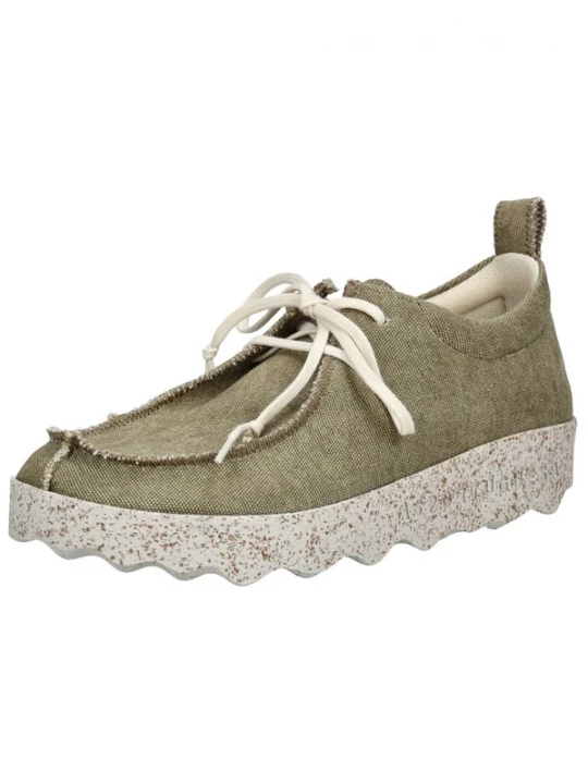 Foto van product Asportuguesas Veterschoen beige / kaki
