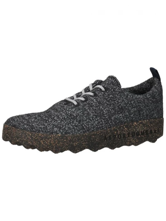 Foto van product Asportuguesas Veterschoen blauw / bruin gemêleerd / zwart gemêleerd