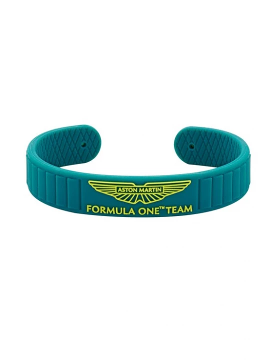Foto van product Aston Martin Aramco Formula One™ Team Armband 'Bat' limoen / smaragd Aston Martin Aramco Formula One Team