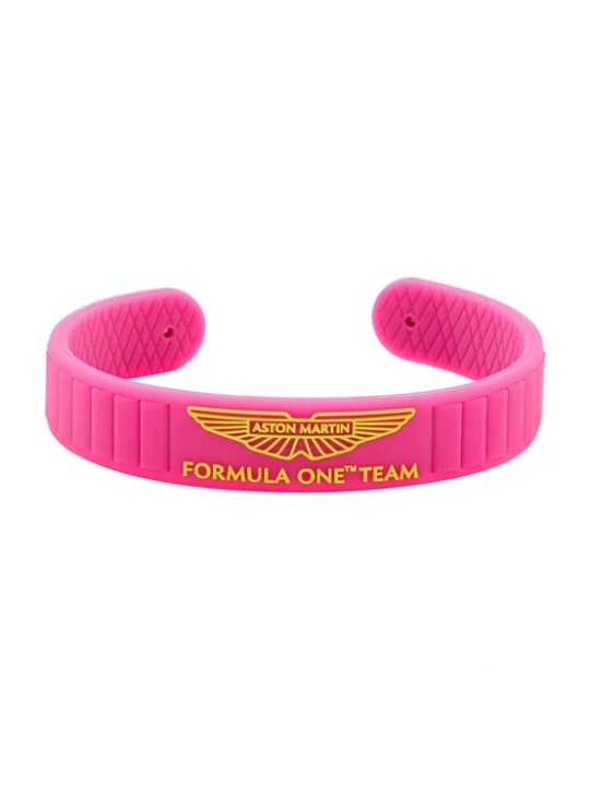 Foto van product Aston Martin Aramco Formula One™ Team Armband geel / pink Aston Martin Aramco Formula One Team