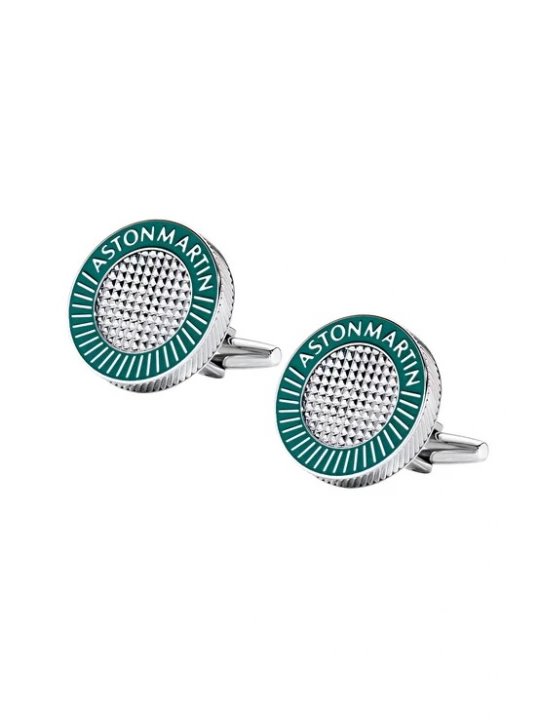 Foto van product Aston Martin Manchetknopen groen / zilver