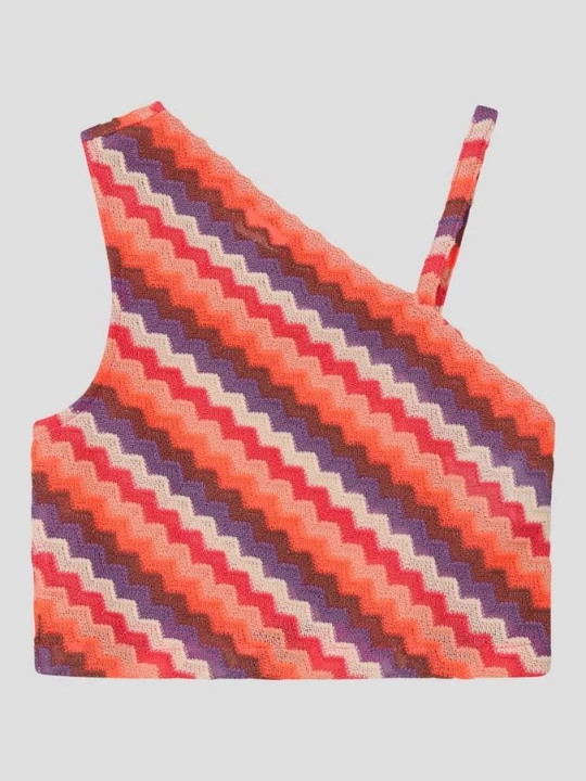 Foto van product Asymmetrische top met structuur in slanke pasvorm s.Oliver meerkleurig