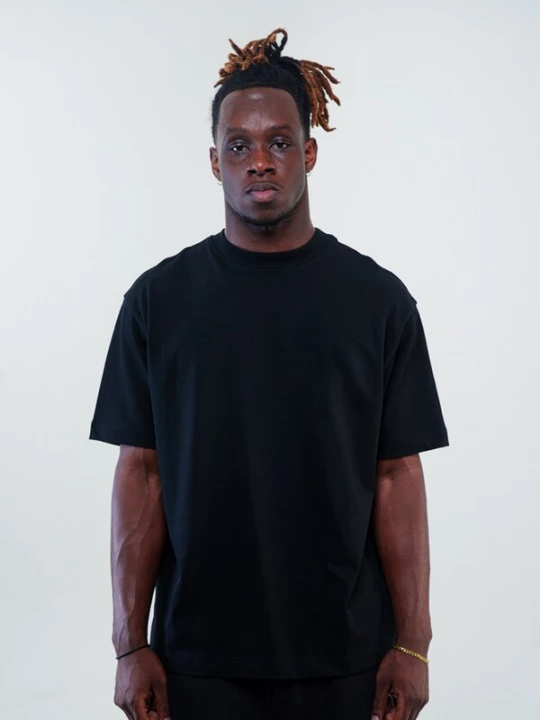 Foto van product ATELIER OF FAITH Shirt 'PREMIUM BASIC TEE' zwart