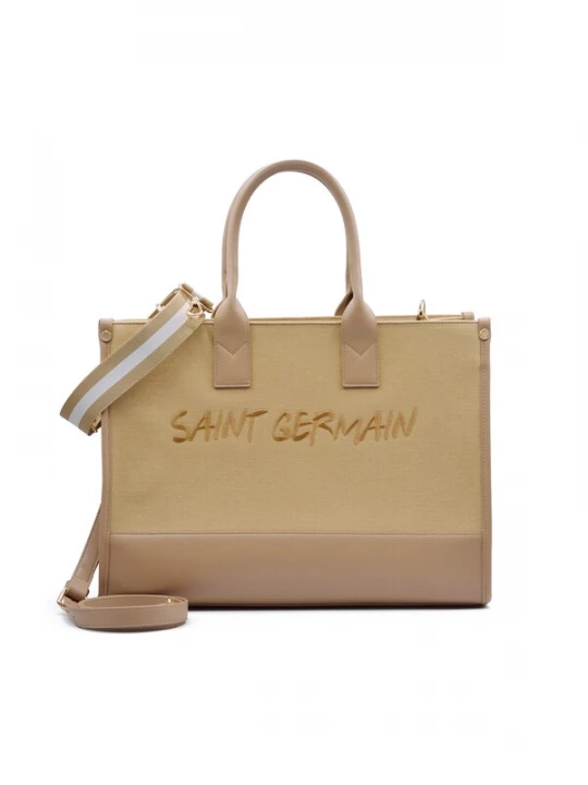 Foto van product Ateliers Saint Germain Shopper 'QUARTIER LATIN' sand
