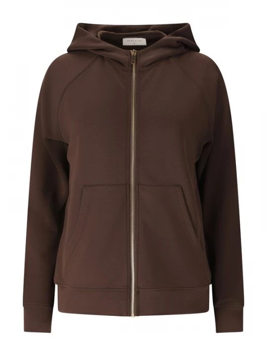 Foto van product Athlecia Sportief sweatvest 'Jacey' chocoladebruin