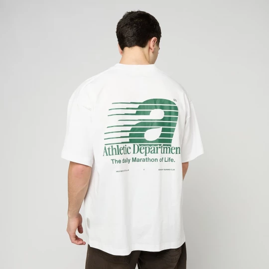 Foto van product Athletic Department T-Shirt Another Cotton Lab wit