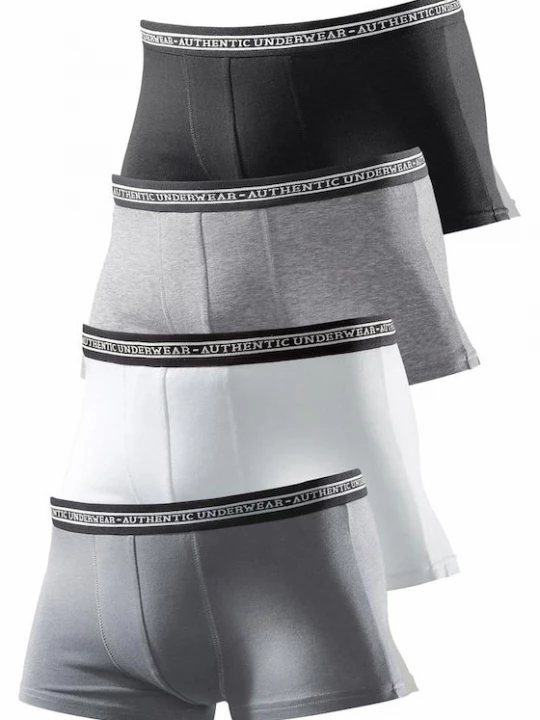 Foto van product Authentic Le Jogger Boxershorts grijs / antraciet / zwart / wit