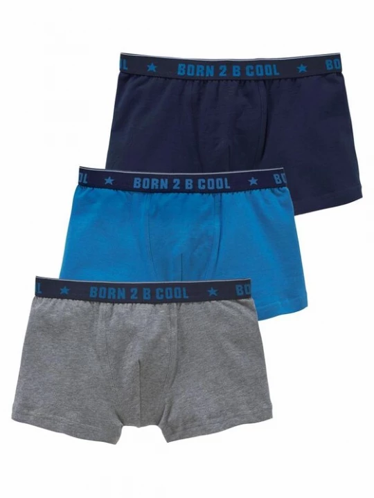 Foto van product AUTHENTIC UNDERWEAR Onderbroek navy / turquoise / grijs
