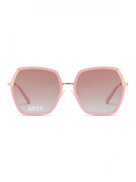 Foto van product AVANT-GARDE PARIS Zonnebril 'Square Hypatia' pink
