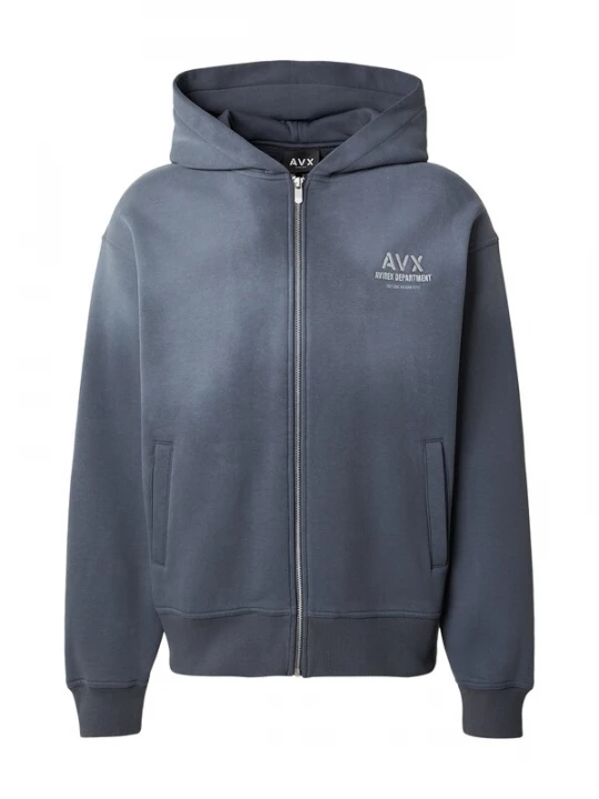 Foto van product Avirex Sportsweatvest basaltgrijs / wit