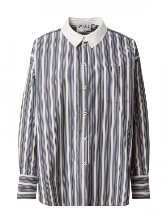 Foto van product Aware Blouse 'VMPARINA' zwart / wolwit