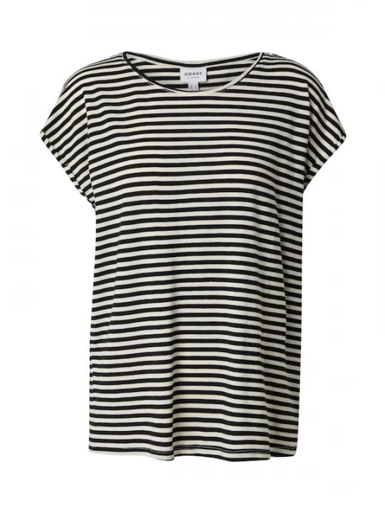 Foto van product Aware Shirt 'VMAVA' zwart / wit