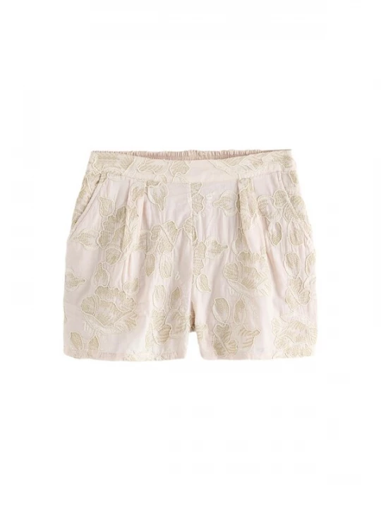 Foto van product B by Ted Baker Bandplooibroek crème / goud / wit