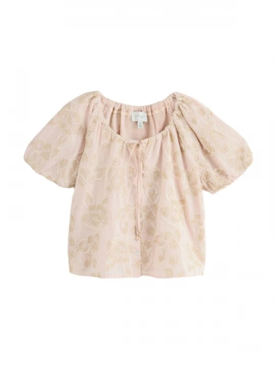 Foto van product B by Ted Baker Blouse crème / kaki