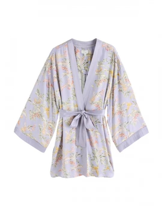 Foto van product B by Ted Baker Ochtendjas beige / groen / sering