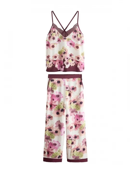 Foto van product B by Ted Baker Pyjama crème / lichtgroen / cyclaam / pink