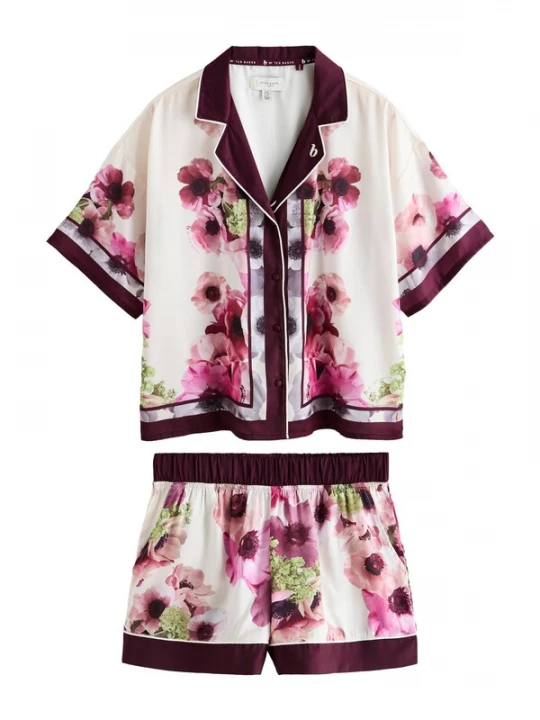 Foto van product B by Ted Baker Pyjama ecru / pastelgroen / cyclaam / pink