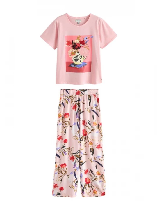 Foto van product B by Ted Baker Pyjama lila / rosa / lichtrood / zwart