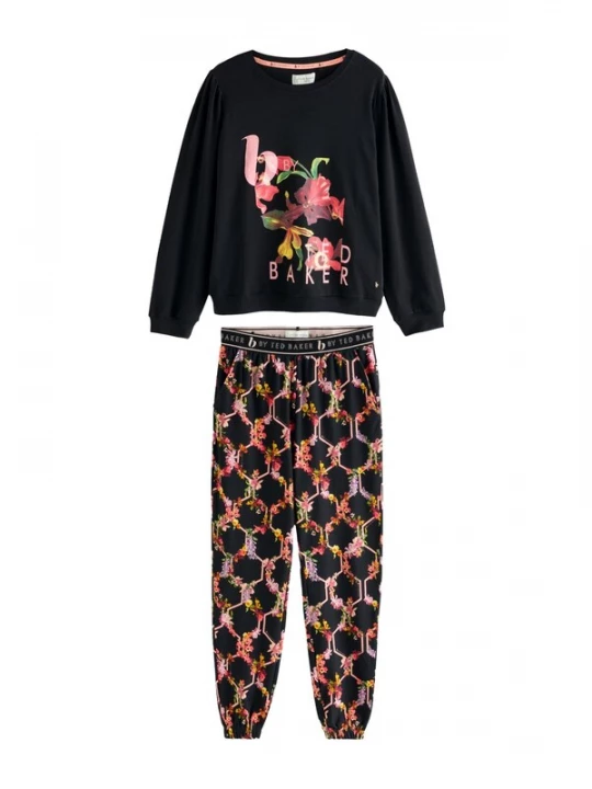 Foto van product B by Ted Baker Pyjama rosa / donkerroze / rood / zwart