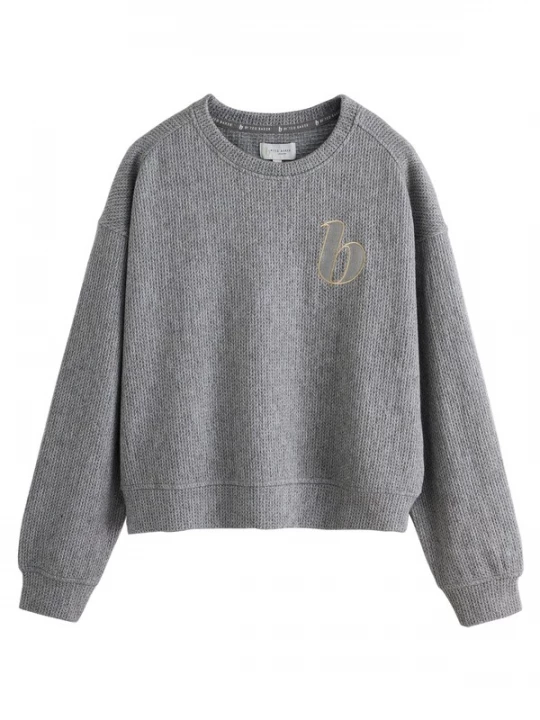 Foto van product B by Ted Baker Trui grijs gemêleerd