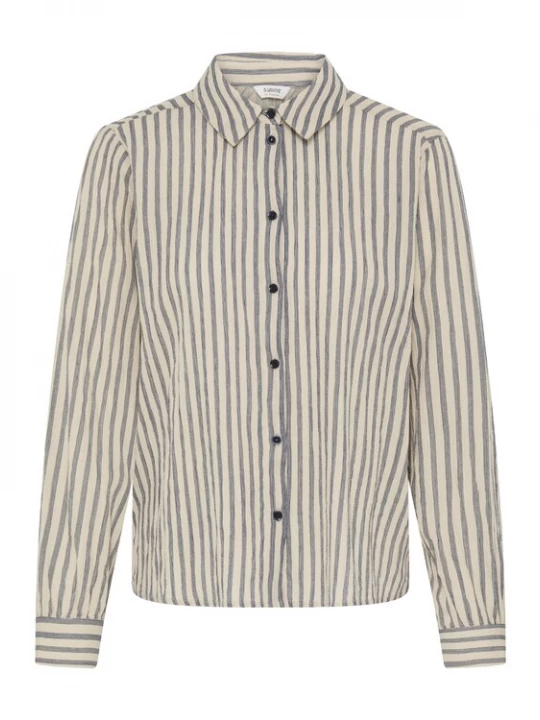 Foto van product b.young Blouse 'BYGaby' beige / blauw