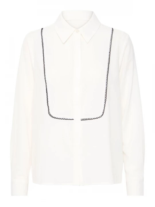 Foto van product b.young Blouse 'Idaline' zwart / wit