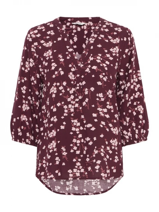 Foto van product b.young Blouse pink / bordeaux