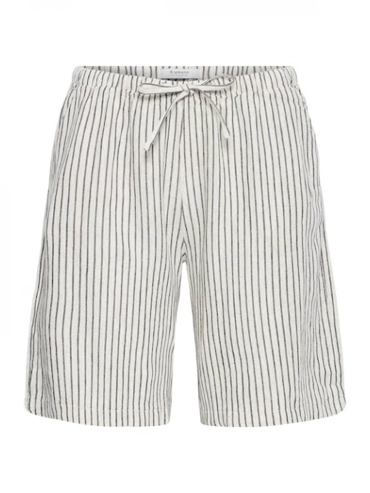 Foto van product b.young Broek 'BYFalakka' beige / zwart