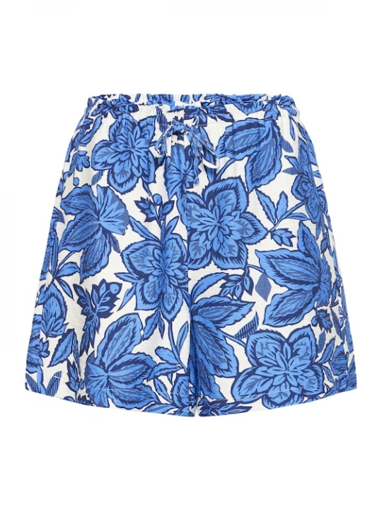 Foto van product b.young Broek 'BYIKAIA' blauw / wit