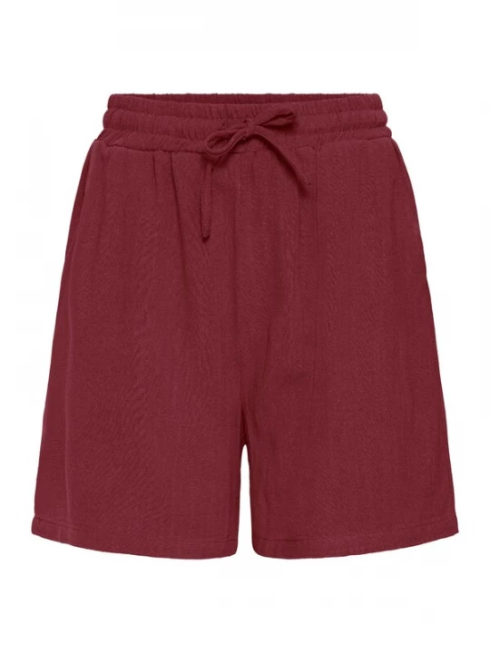 Foto van product b.young Broek 'Filinen' wijnrood