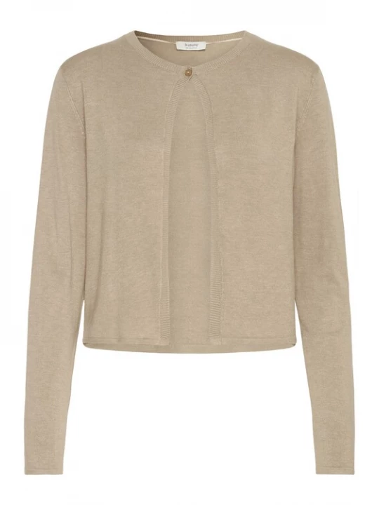 Foto van product b.young Gebreid vest 'BYMMorla' bruin
