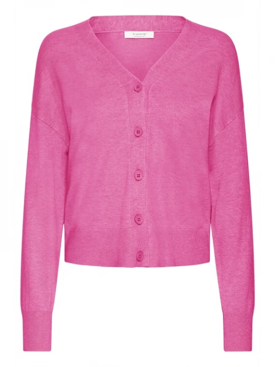 Foto van product b.young Gebreid vest 'BYMmorla' pink